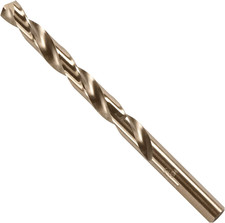 BOSCH CO2151B 1-Piece 3/8 In. X 5 In. Cobalt M42 Metal Drill Bit with Three-Flat