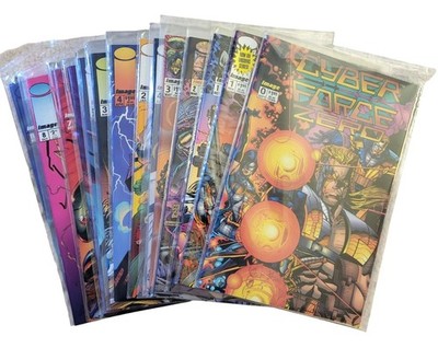 15-Issue Cyber Force Image Comic Book Lot VF-NM *LOOK*