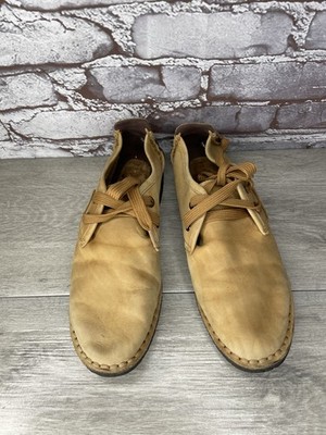Bal Heaven Tan Brown Nubuck Leather Casual Lace Boat Shoes Women Sz 40EU/9M US