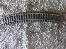 Hornby Dublo 2 Rail 2720 Curved Terminal Rail Large Radius 17 1/4" - OO Curve