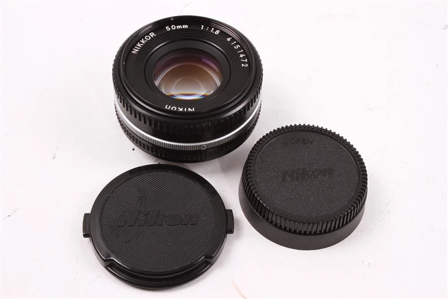 Nikon AI-S f/1.8 Camera Lenses 50mm Focal for sale - eBay