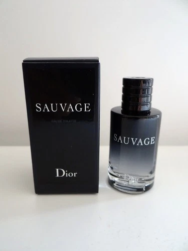 MINIATURE DIOR SAUVAGE EAU DE TOILETTE 0.34 OZ 10 ML NEW