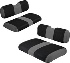 4 PCS Golf Cart Front Rear Seat Covers for EZGO TXT/RXV