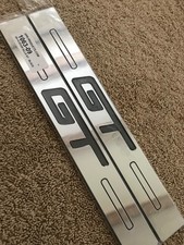 2005 - 2014 Ford Mustang Upr Chrome Door Sill Scuff Plate Gt Inserts Set New 2005 - 2014 Ford Mustang Upr Chrome Door Sill Scuff Plate Gt Inserts Set New