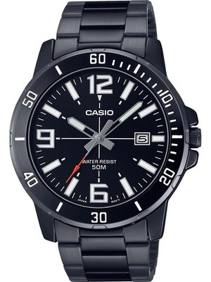 CASIO MTP-VD01B-1B Herrenuhr (zd169e) + Box