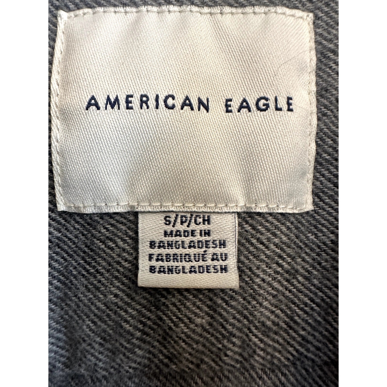 American Eagle Soft Brushed Button-Down Shirt – G… - image 4
