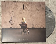 TAYLOR MOMSEN SIGNED THE PRETTY RECKLESS DEAR GOD VINYL LP - BECKETT COA 