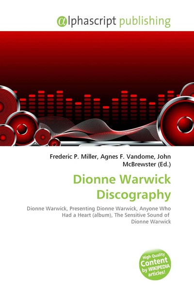 Frederic P. Miller (U. A.) | Dionne Warwick Discography | Taschenbuch | Englisch-image