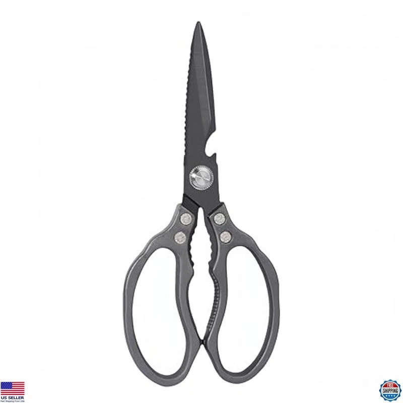 Heavy Duty Kitchen Scissors, Sharp Shears for Meat, Fish, Herbs, Dishwasher Safe
Opens in a new wind