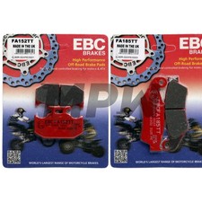 Kawasaki KDX 220 R 1997-2006 EBC Enduro/MX Carbon TT Brake Pads Kit Front & Rear