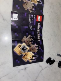 LEGO Minecraft 21107 Micro World - The End 100% Complete w/ Manuals