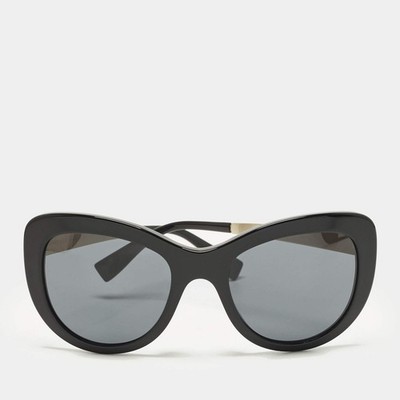 Versace Cat Eye Sonnenbrille schwarz MOD 4325 Medusa