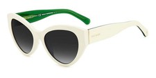 Authentic KATE SPADE VK69O Paisleigh/S Ivory Green w/Gray Gradient Sunglasses