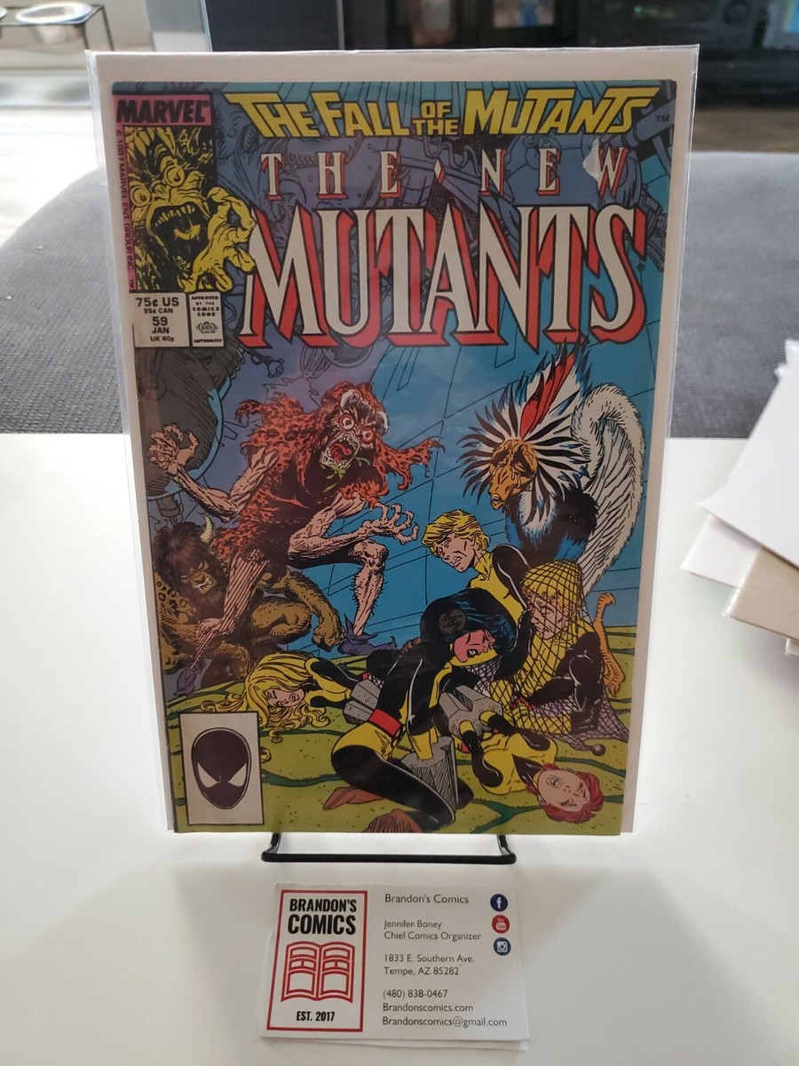 New Mutants #59 Marvel Comics FALL of the MUTANTS 1987 | eBay