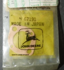 New John Deere M67191 Gasket OEM John Deere Service Part
