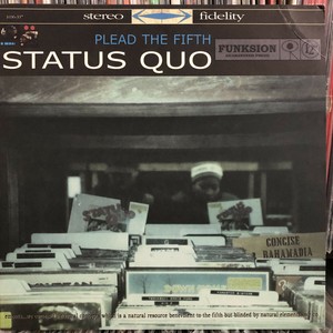 STATUS-QUO-BAHAMADIA-CONCISE-PLEAD-THE-FIFTH-12-034-1999-RARE