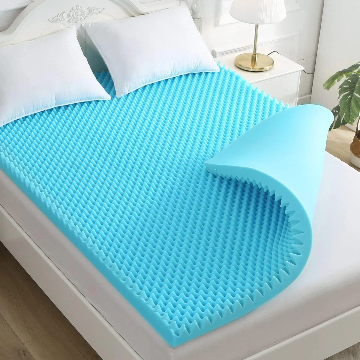 3 inch egg crate on sale mattress topper