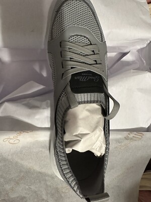 Good Man Brand Mens Grey Knit Trainers Sneakers Size 11 Italy $298 New In Box Good Man Brand Mens Grey Knit Trainers Sneakers Size 11  main image 4