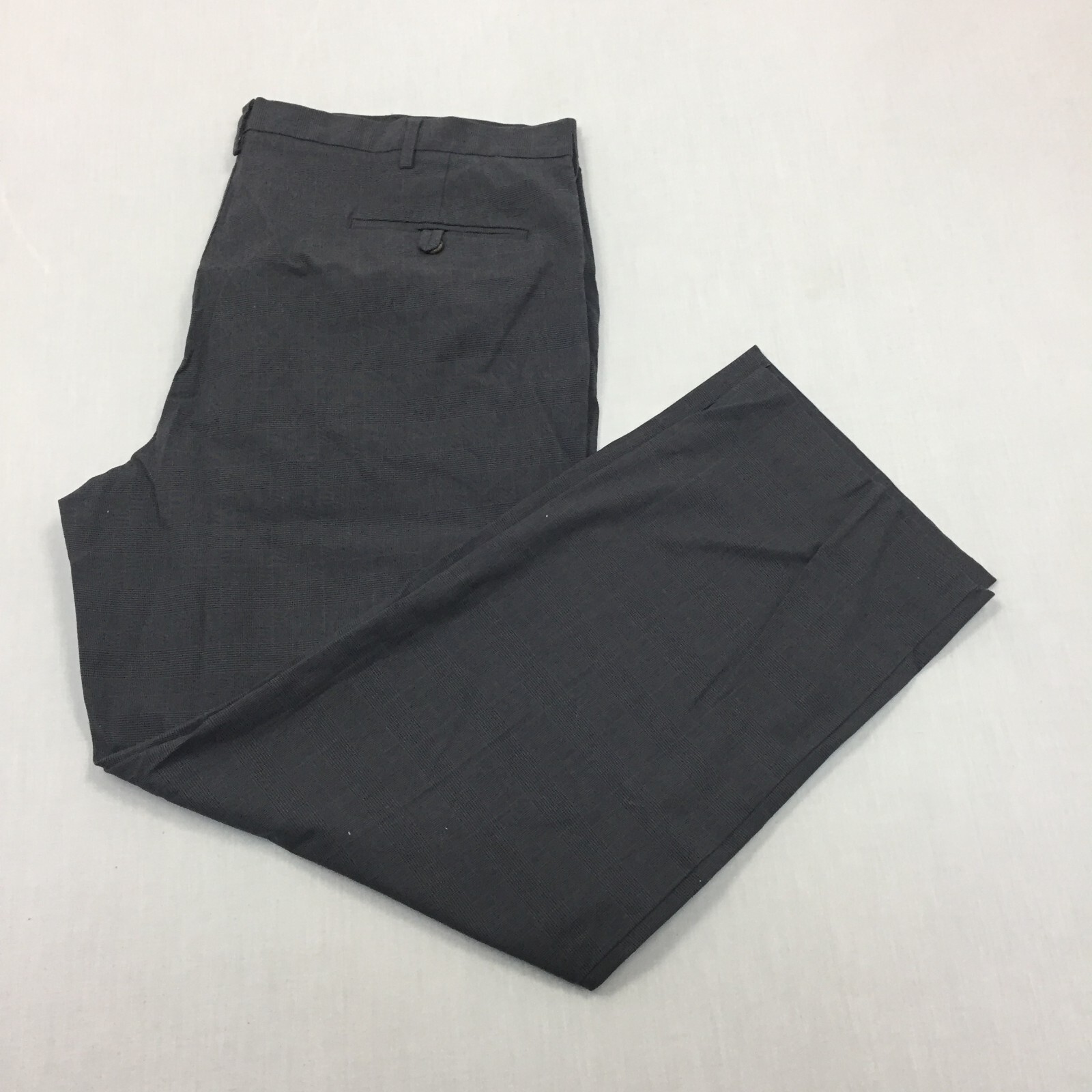 Dockers Chino Trousers Cotton Pants Straight Fit Mens Size 42W 30L Grey