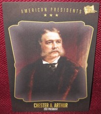 2017 THE BAR PIECES OF THE PAST #21 CHESTER A. ARTHUR 21ST PRESIDENT NM-MT