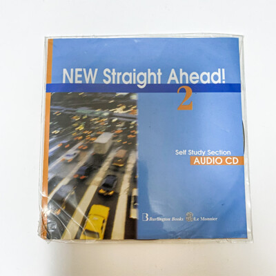 NEU Straight Ahead! 2 Selbstlernabteilung Audio CD Burlington Bücher Le Monnier
