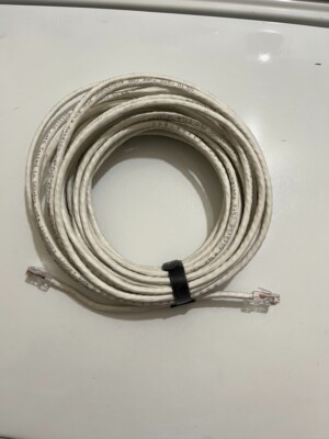 100 feet  CAT6 Patch Cable 550 MHZ, 23 AWG, CMR,  Solid Bare Copper Wire