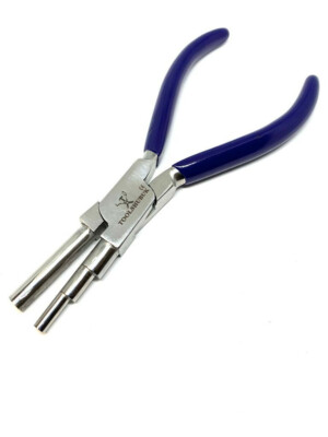 3 Schritt Wrap N Tap Zange Schmuck Kaution Herstellung Drähte Schleifen Werkzeug (4,6,8 mm),
