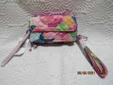 VERA BRADLEY RFID ALL IN ONE CROSSBODY "SUPERBLOOM" NWT