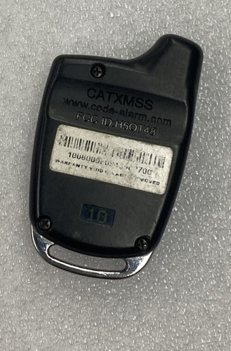 VERY NICE CODE ALARM 4-BUTTON H5OT48 CATXMSS KEYLESS REMOTE TRANSMITTER FOB - Picture 2 of 2