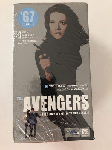 Avengers, The - The '67 Collection: Set 1 (VHS, 1998, 3-Tape Set) Factory Sealed - Picture 2 of 5
