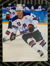 Team USA John Carlson Signed Autographed 11x14 Photo COA #1