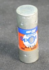 One 1 Mersen AJT15 Amp-Trap Fuse Class J 600 VAC 15 AMP Ferraz Shawmut NEW