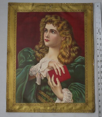 Vintage Lithograph Sant's Soul's Awakening VS The Royal Tailors Advertising Card