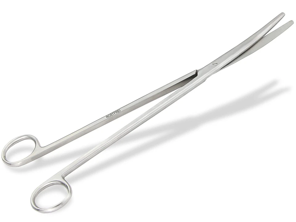 Aquarium Schere Pflanzenschere Gerade Gebogen 11,5 cm bis 50 cm Edelstahl - Bild 2 von 4