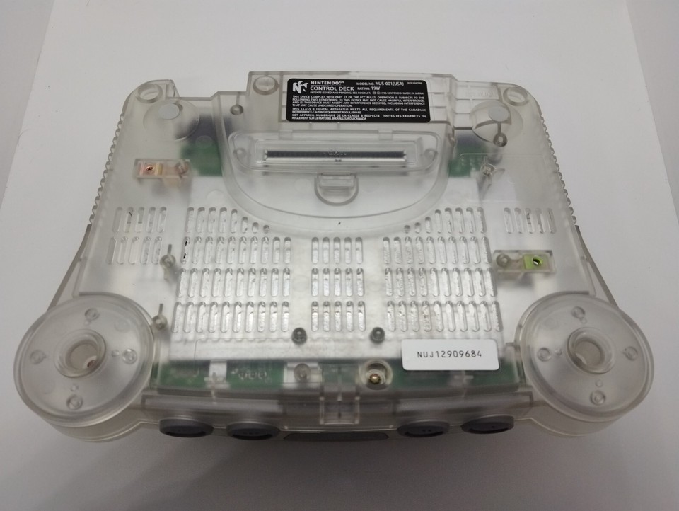 Clear Nintendo 64 CUSTOM COLOR Shell Console with Boxed N64 console | eBay