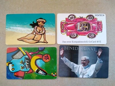 #638 TK Telefonkarten Phonecard Deutschland  4x P Karten - Bild 1 von 2