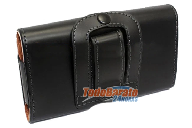 Funda cuero CINTURON PARA LG Q6 - Imagen 3 de 3