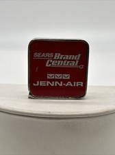 Vintage Barlow Sears Brand Central JENN-AIR Tape Measure Advertising Made In USA