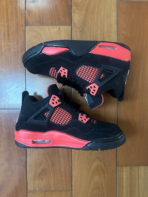 Size 5.5 - Nike Air Jordan 4 Retro GS Red Thunder Men's Shoes