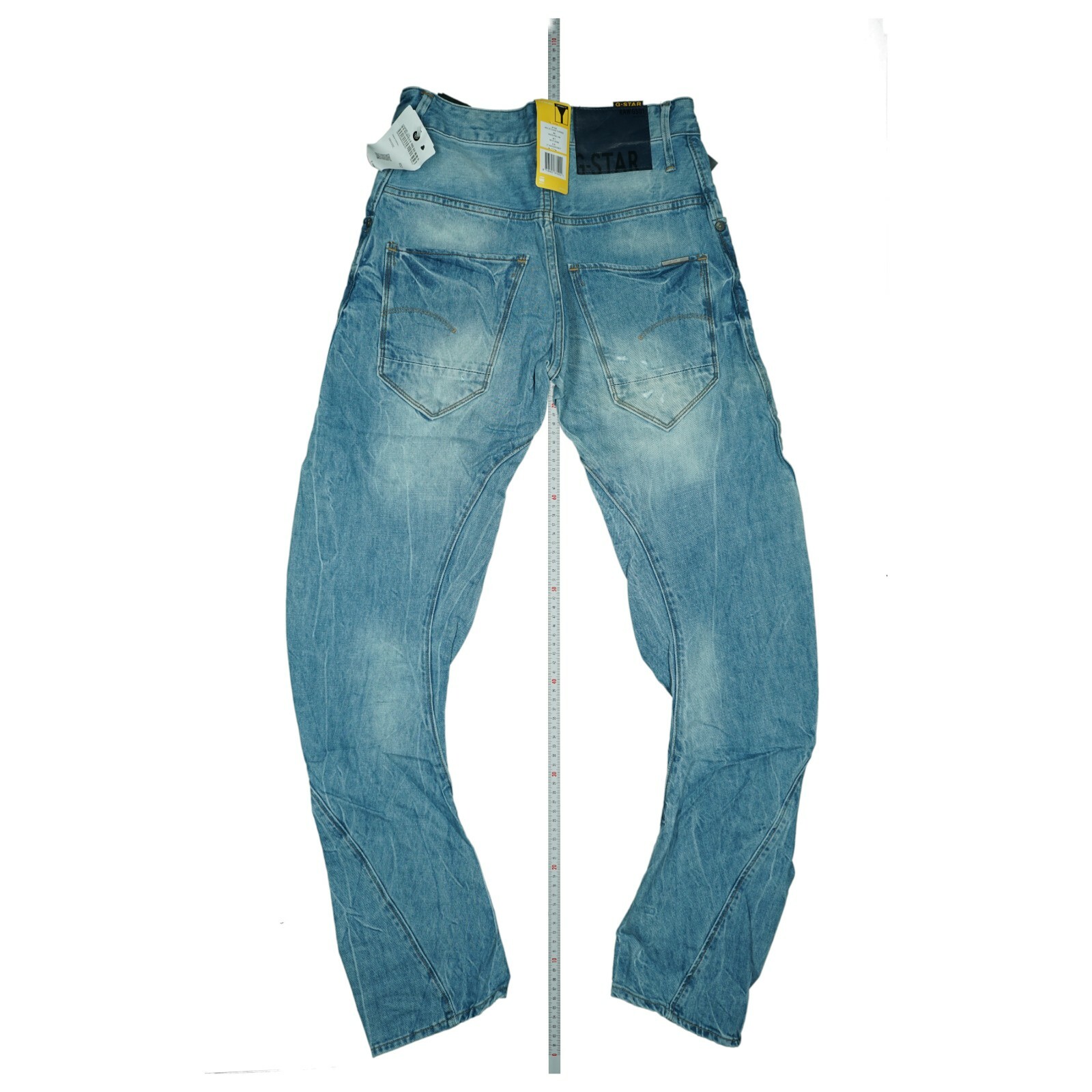 G-Star Arc 3D Loose Tapered Unisex Jeans Pants Destroyed S W27 L32