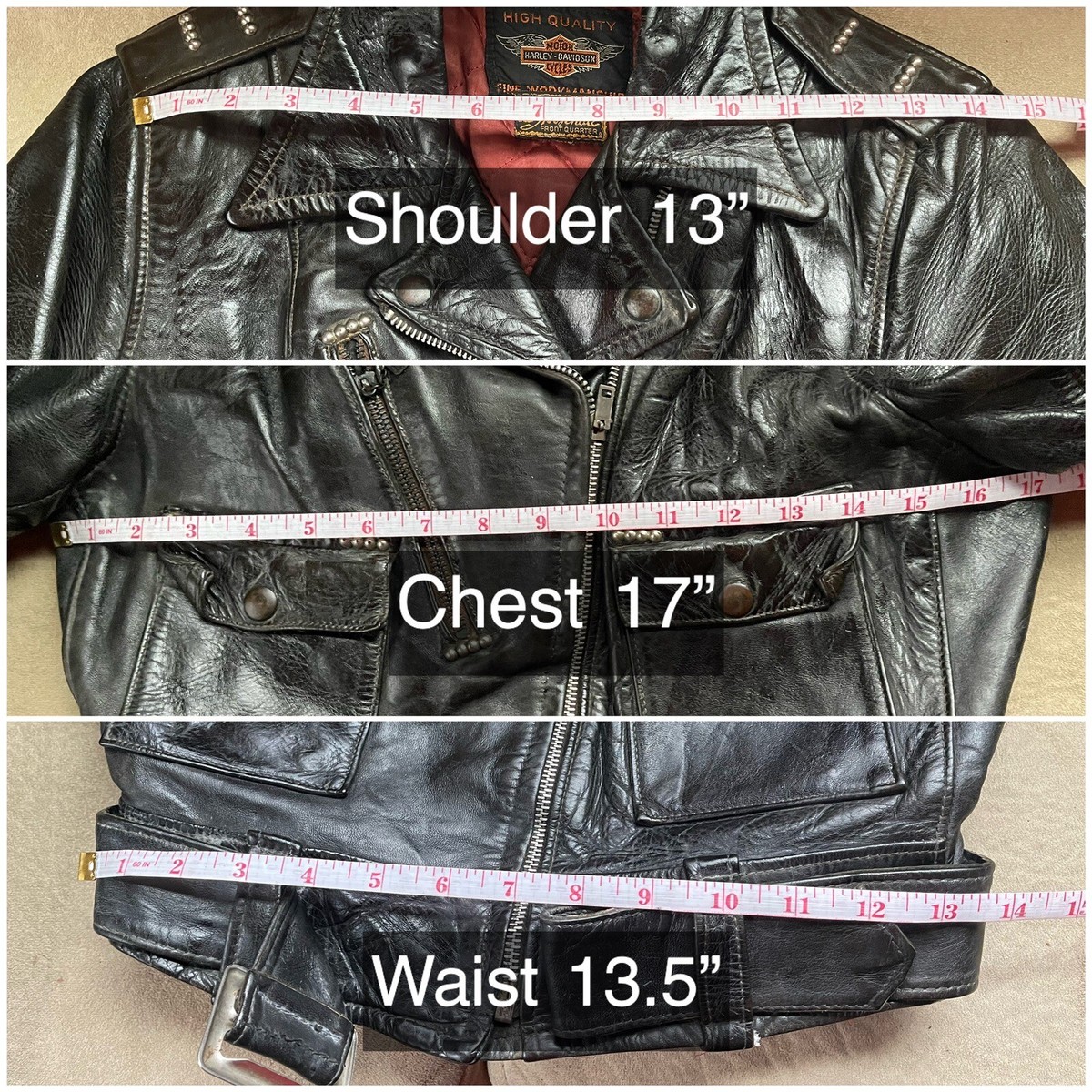 40s 50s Harley Davidson Cycle Queen Horsehide Leather Jacket 40s 50s Harley Davidson Cycle Queen Horsehide Leather Jacket