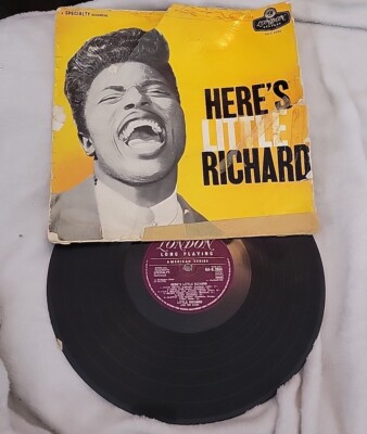 VINYL LITTLE RICHARD Here's Richard RARE UK Original PLUM LONDON
