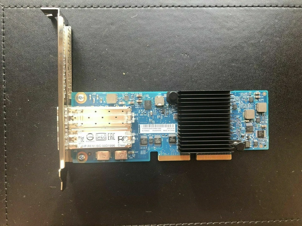 NEW Lenovo 00D1996 94Y5194 CA VFA2 ML2 Dual Port 10GbE SFP+ Adapter add bracket - Image 2 of 4