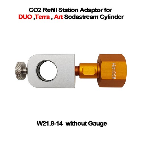 W21.8 Quick Connect Adapter Nachfüllstation für SodaStream Art Terra Cylinder DE - Bild 8 von 28