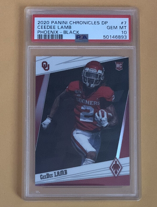 CeeDee Lamb Panini Chronicles Draft Picks Phoenix #7 Black