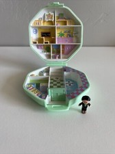 Vintage 1990 Bluebird Polly Pocket POLLY'S SCHOOL Mr. Marks Figure Doll Green