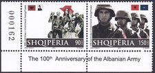 Albania 2012 MNH Mi 3415/16 Centenary of the Albanian Army - Complete Set