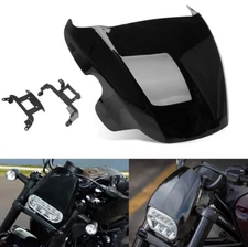 Gloss Black Headlight Fairing Cover For Harley Sportster S 1250 RH1250 2021-2022