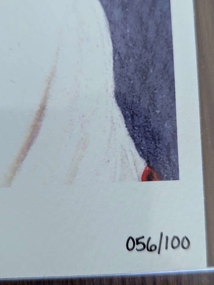 2020 Topps Living Set Baseball 10x14 Fine Art Print Willie Mays 056/100 Giants - Image 3 of 3