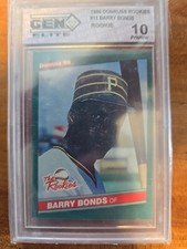 1986 Barry Bonds  #11 (RC) 